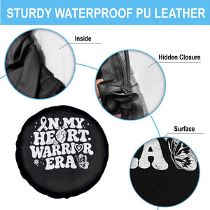 CHD Heart Disease Awareness Spare Tire Cover In My Heart Warrior Era TS10 Print Your Wear