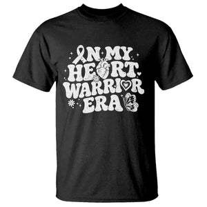 CHD Heart Disease Awareness T Shirt In My Heart Warrior Era TS10 Black Print Your Wear