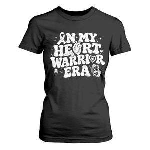 CHD Heart Disease Awareness T Shirt For Women In My Heart Warrior Era TS10 Black Print Your Wear
