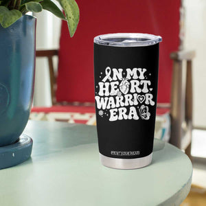 CHD Heart Disease Awareness Tumbler Cup In My Heart Warrior Era TS10 Print Your Wear
