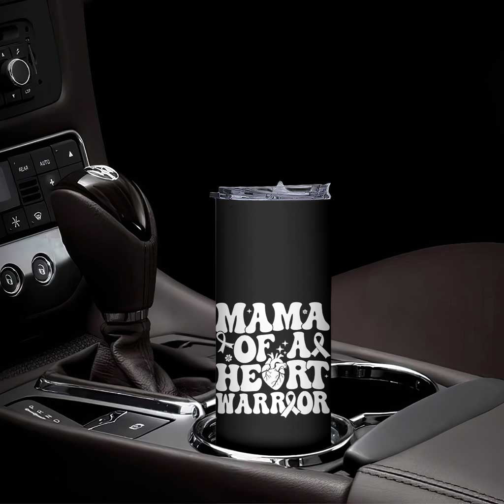 CHD Heart Disease Awareness Skinny Tumbler Heart Warrior Mama TS10 Print Your Wear