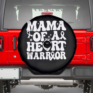 CHD Heart Disease Awareness Spare Tire Cover Heart Warrior Mama TS10 Black Print Your Wear