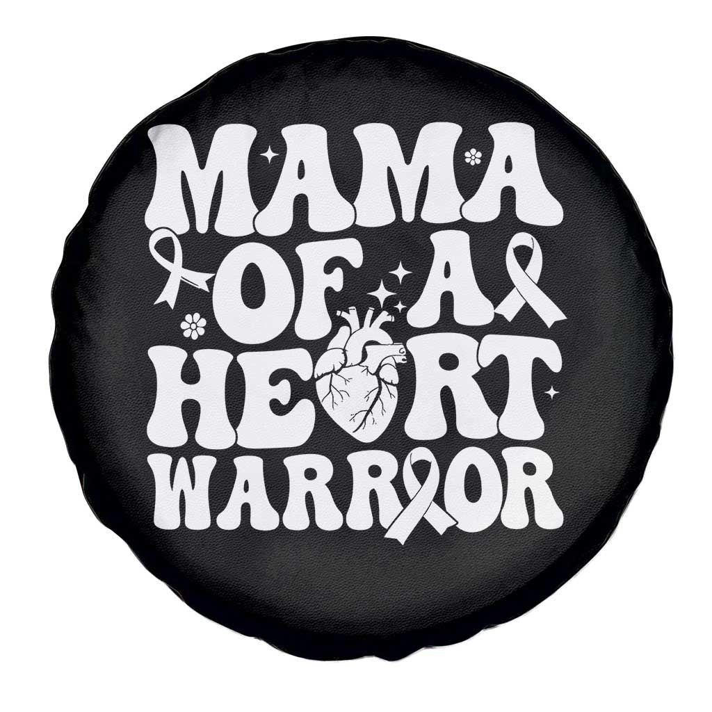 CHD Heart Disease Awareness Spare Tire Cover Heart Warrior Mama TS10 Print Your Wear