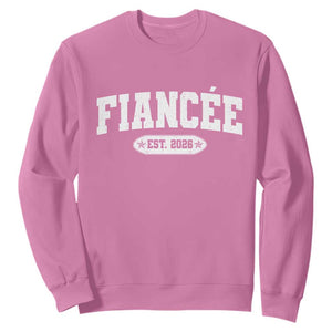 Fiancee Est 2026 Sweatshirt Future Mrs. and Mr. Bridal Shower Engagement Gift TS10 Azalea Print Your Wear
