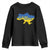 Slava Ukraini Youth Sweatshirt Ukrainian Ukraine Flag Pride TS10 Black Print Your Wear
