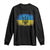 Vintage Ukraine Ukrainian Flag Long Sleeve Shirt Ukrainians Gifts TS10 Black Print Your Wear