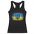 Vintage Ukraine Ukrainian Flag Racerback Tank Top Ukrainians Gifts TS10 Black Print Your Wear