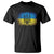 Vintage Ukraine Flag T Shirt Tryzub Symbol Ukrainian Patriotic Gift TS10 Black Print Your Wear