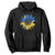 Sunflower Ukraine Flag Hoodie Patriot Patriotic Ukraine Ukrainian National Flag TS10 Black Print Your Wear