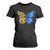 Sunflower Butterfly Ukraine Flag T Shirt For Women TS10 Black Print Your Wear
