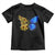 Sunflower Butterfly Ukraine Flag Toddler T Shirt TS10 Black Print Your Wear