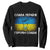 Ukraine Flag Sweatshirt Glory to the Heroes Ukrainian Patriot Patriotic TS10 Black Print Your Wear