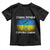 Ukraine Flag Toddler T Shirt Glory to the Heroes Ukrainian Patriot Patriotic TS10 Black Print Your Wear