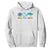Peace Love Ukraine Sunflower Flag Hoodie TS10 White Print Your Wear