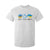 Peace Love Ukraine Sunflower Flag T Shirt For Kid TS10 White Print Your Wear