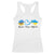 Peace Love Ukraine Sunflower Flag Racerback Tank Top TS10 White Print Your Wear