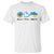 Peace Love Ukraine Sunflower Flag T Shirt TS10 White Print Your Wear