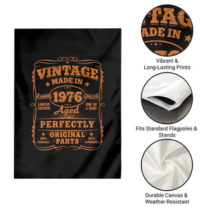 Vintage 50 Birthday Garden Flag 50yr 1976 50th Birthday TS10 Print Your Wear