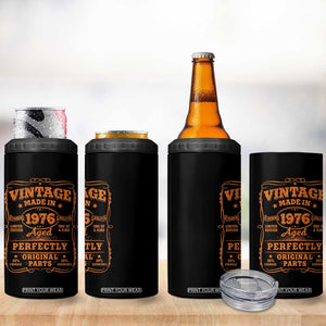 Vintage 50 Birthday 4 in 1 Can Cooler Tumbler 50yr 1976 50th Birthday TS10 Print Your Wear