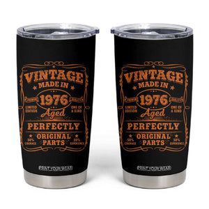 Vintage 50 Birthday Tumbler Cup - 50yr 1976 - 50th Birthday TS10 Black Print Your Wear