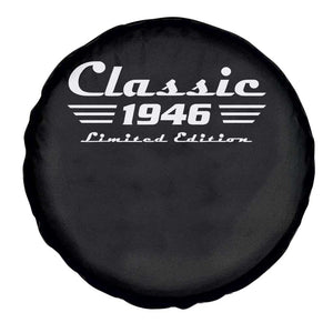 Classic 1946 Birthday Spare Tire Cover 80yr 80th Birthday TS10 Print Your Wear