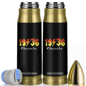 90th Birthday Bullet Tumbler Classic Born 1936 Turning 90 Year Old TS10 Black Print Your Wear