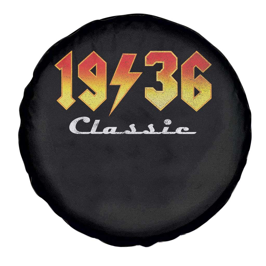 90th Birthday Spare Tire Cover Classic Born 1936 Turning 90 Year Old TS10 Print Your Wear