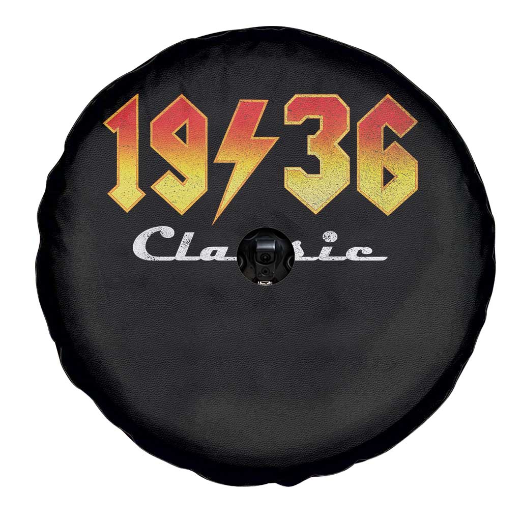 90th Birthday Spare Tire Cover Classic Born 1936 Turning 90 Year Old TS10 Print Your Wear
