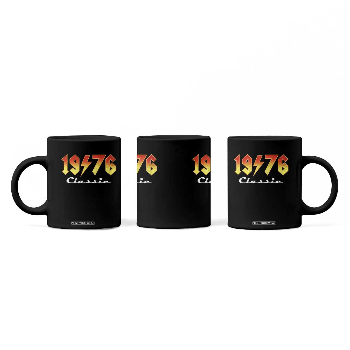 50th Birthday Coffee Mug Classic Born 1976 Turning 50 Year Old TS10 Print Your Wear