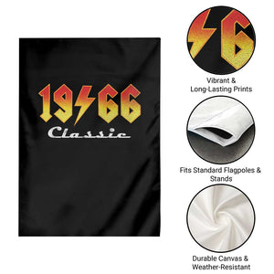 60th Birthday Garden Flag Classic Born 1966 Turning 60 Year Old TS10 Print Your Wear