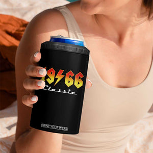 60th Birthday 4 in 1 Can Cooler Tumbler Classic Born 1966 Turning 60 Year Old TS10 Print Your Wear