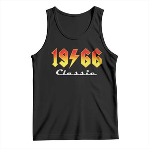 60th Birthday Tank Top Classic Born 1966 Turning 60 Year Old TS10 Black Print Your Wear