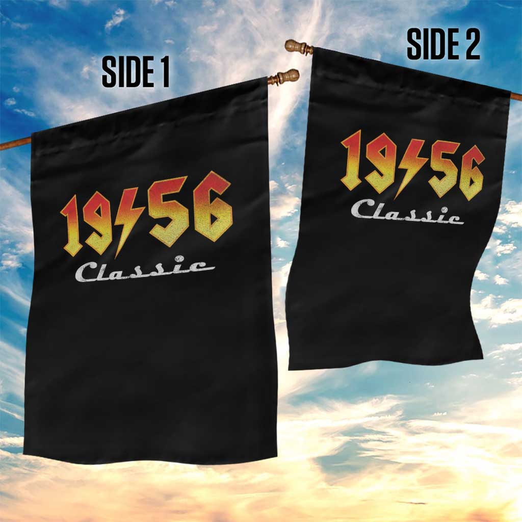 70th Birthday Garden Flag Classic Born 1956 Turning 70 Year Old TS10 Print Your Wear