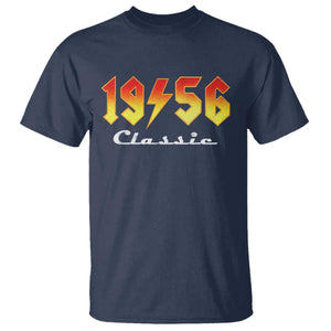 70th Birthday T Shirt Classic Born 1956 Turning 70 Year Old TS10 Navy Print Your Wear