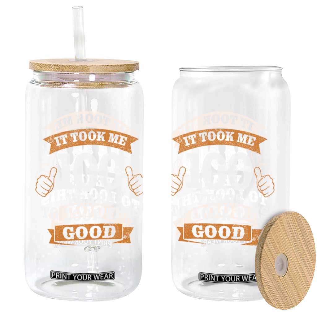 100th Birthday Glass Can 100 Year Old Gifts Took Me 100 Years To Look This Good TS10 Print Your Wear
