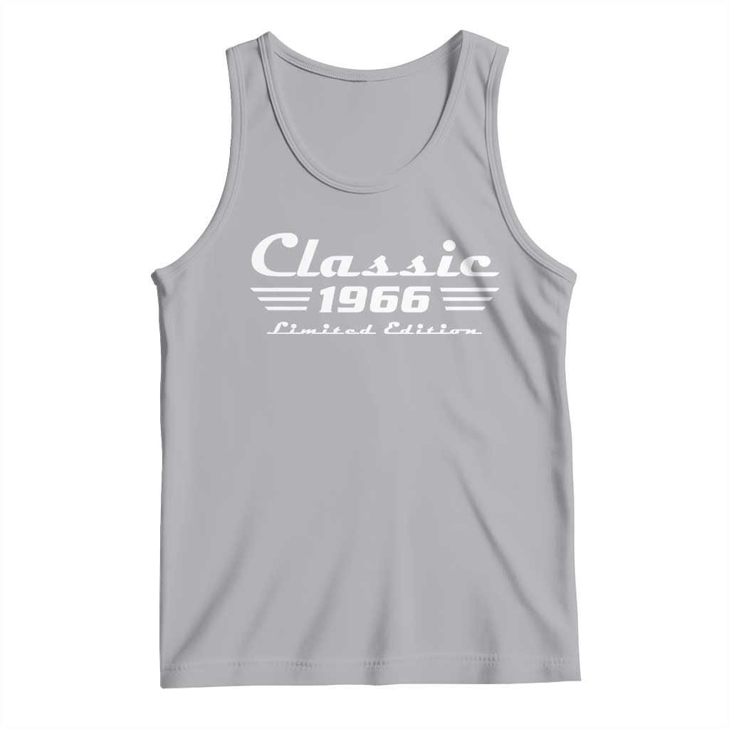 Classic 1966 Birthday Tank Top 60yr 60th Birthday Gift TS10 Athletic Heather Print Your Wear