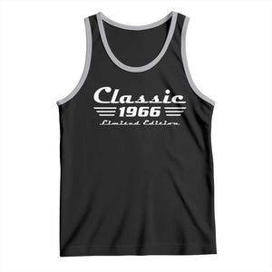 Classic 1966 Birthday Tank Top 60yr 60th Birthday Gift TS10 Black Athletic Heather Print Your Wear