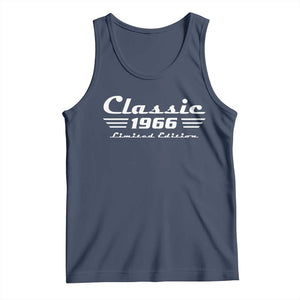 Classic 1966 Birthday Tank Top 60yr 60th Birthday Gift TS10 Navy Print Your Wear