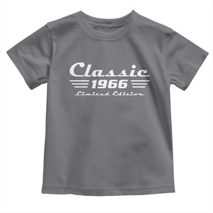 Classic 1966 Birthday Toddler T Shirt 60yr 60th Birthday Gift TS10 Charcoal Print Your Wear