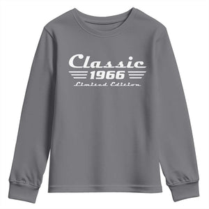 Classic 1966 Birthday Youth Sweatshirt 60yr 60th Birthday Gift TS10 Charcoal Print Your Wear
