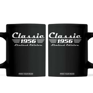 Classic 1956 Birthday Coffee Mug 70yr 70th Birthday TS10 Black Print Your Wear