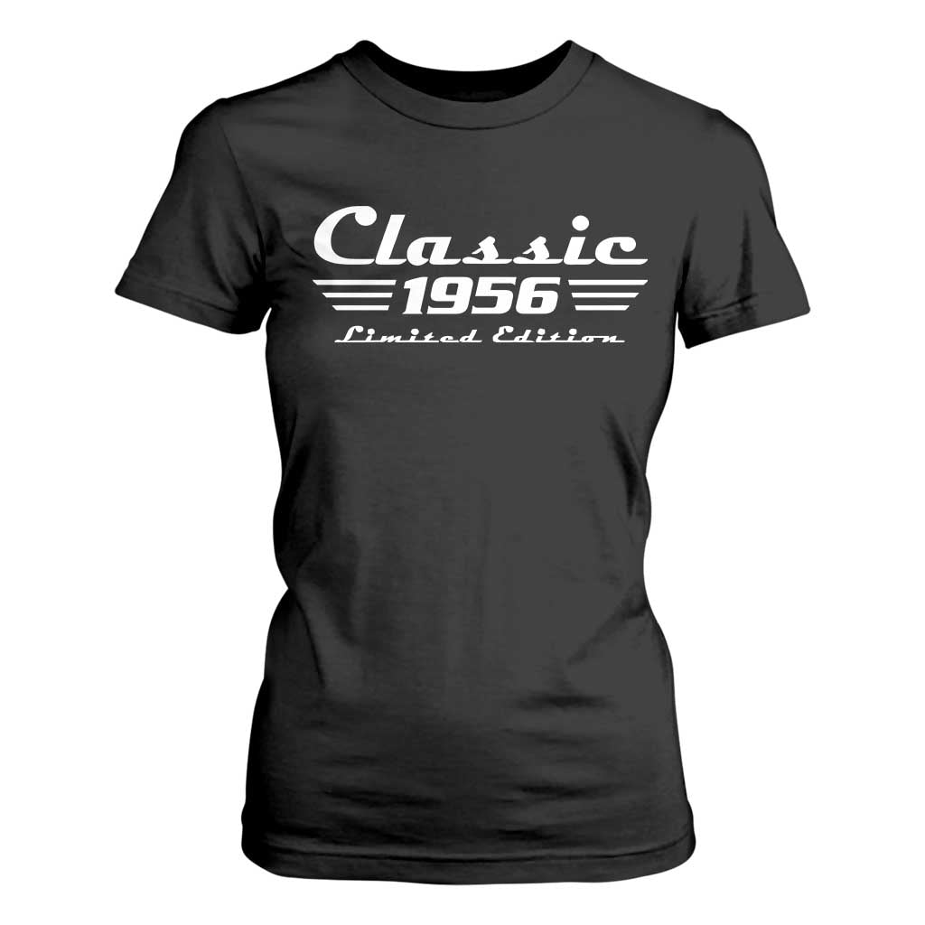 Classic 1956 Birthday T Shirt For Women 70yr 70th Birthday TS10 Black Print Your Wear