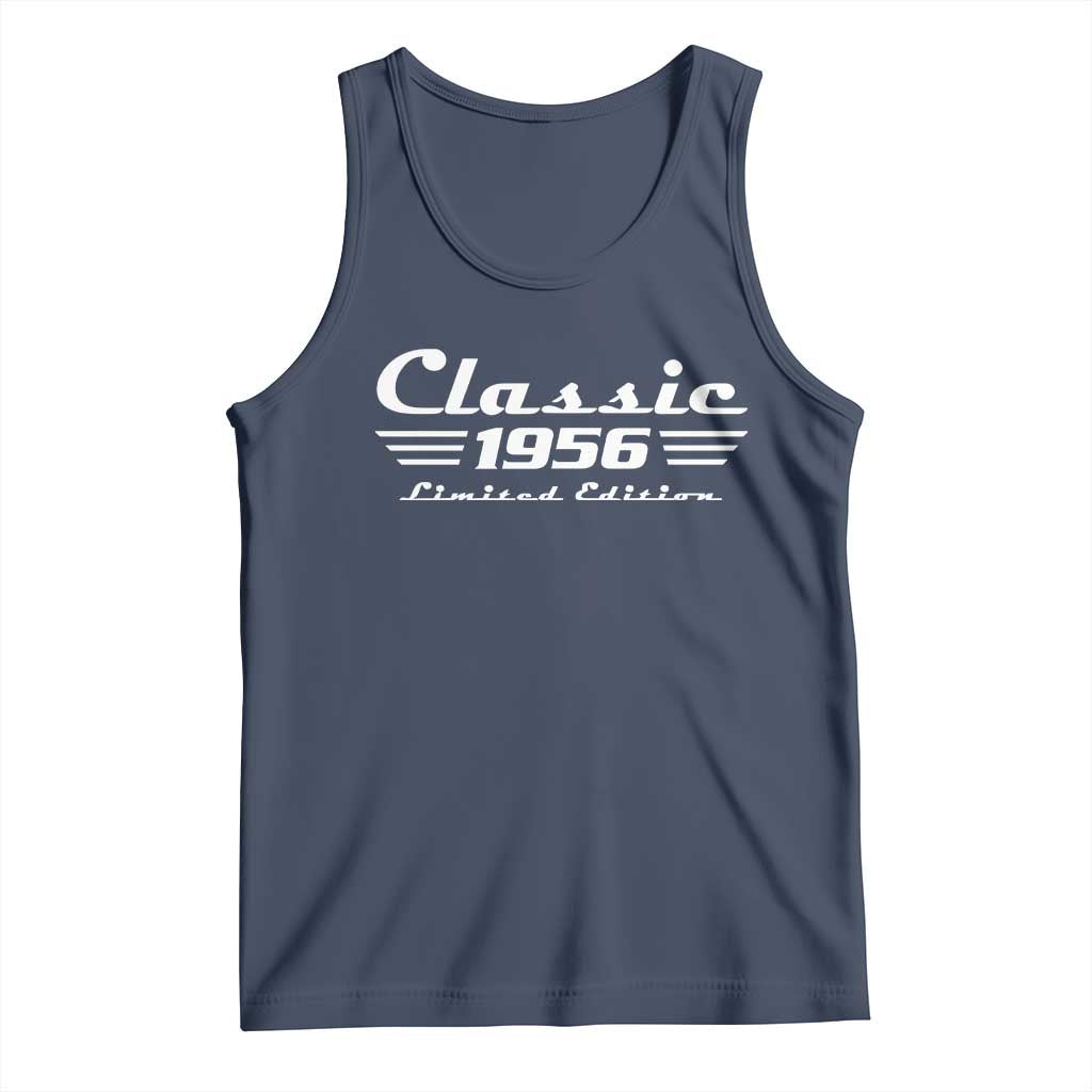 Classic 1956 Birthday Tank Top 70yr 70th Birthday TS10 Navy Print Your Wear