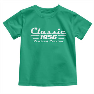 Classic 1956 Birthday Toddler T Shirt 70yr 70th Birthday TS10 Irish Green Print Your Wear