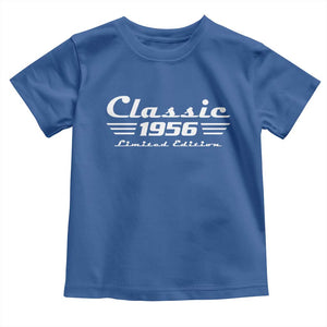 Classic 1956 Birthday Toddler T Shirt 70yr 70th Birthday TS10 Royal Blue Print Your Wear