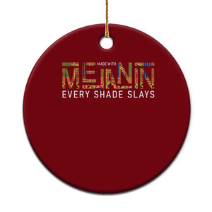Black History Ceramic Ornament Melanin Kente Juneteenth Black History TS10 1pc Red Print Your Wear