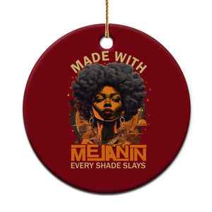 Black Women Ceramic Ornament Melanin Juneteenth Black History TS10 1pc Red Print Your Wear