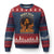 Black Women Ugly Christmas Sweater Melanin Juneteenth Black History TS10 Navy Red Print Your Wear