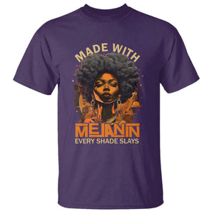 Black Women T Shirt Melanin Juneteenth Black History TS10 Purple Print Your Wear