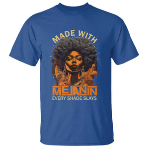 Black Women T Shirt Melanin Juneteenth Black History TS10 Royal Blue Print Your Wear